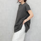 接触冷感フレンチフレアTシャツ