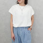接触冷感フレンチフレアTシャツ