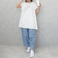 接触冷感フレンチフレアTシャツ