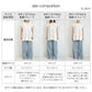 ミニVネックペプラムフレンチTシャツ