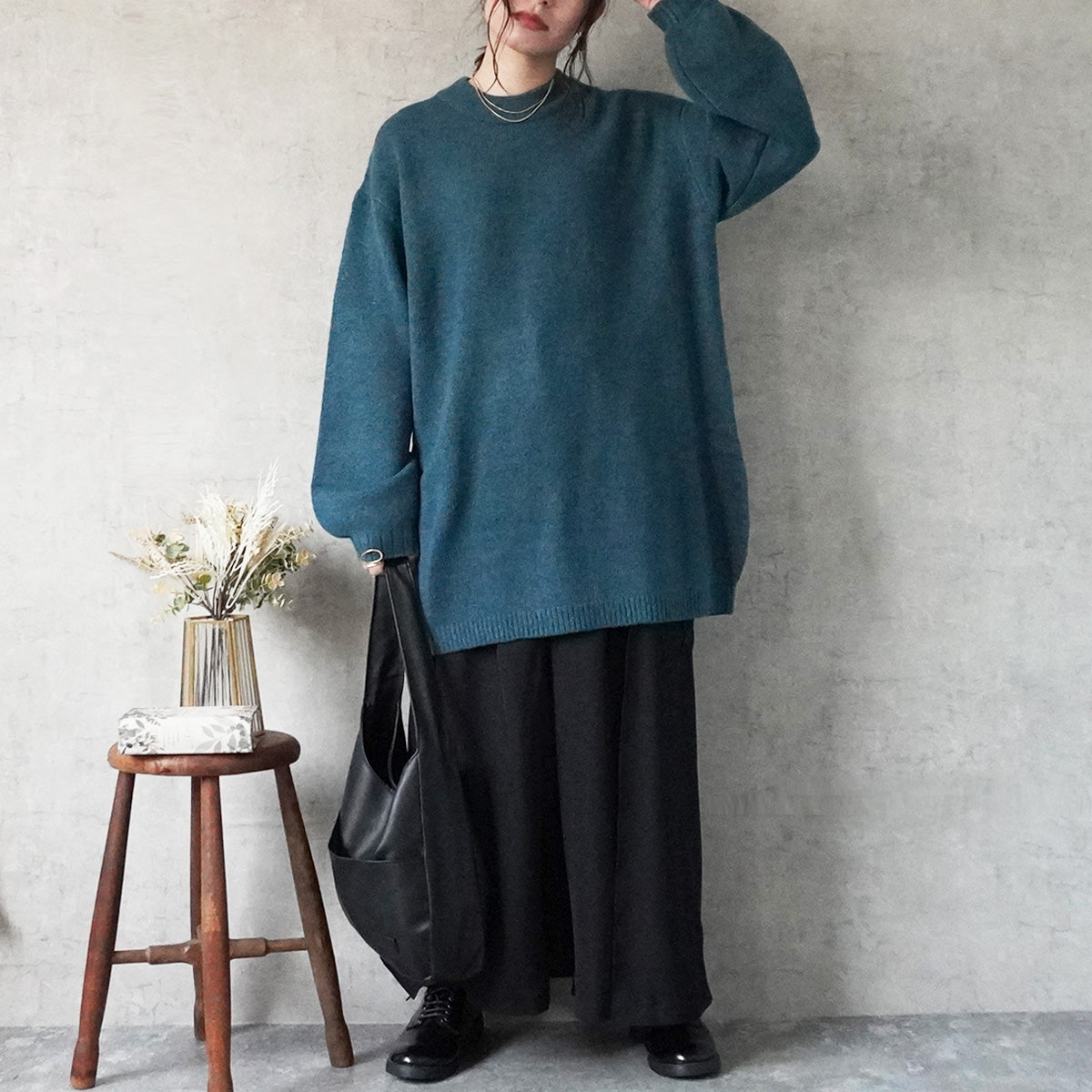 5GG天竺ニットプルオーバー