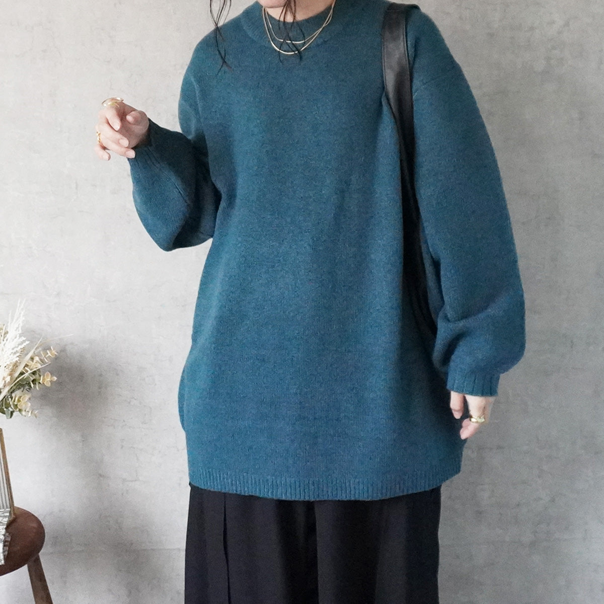 5GG天竺ニットプルオーバー