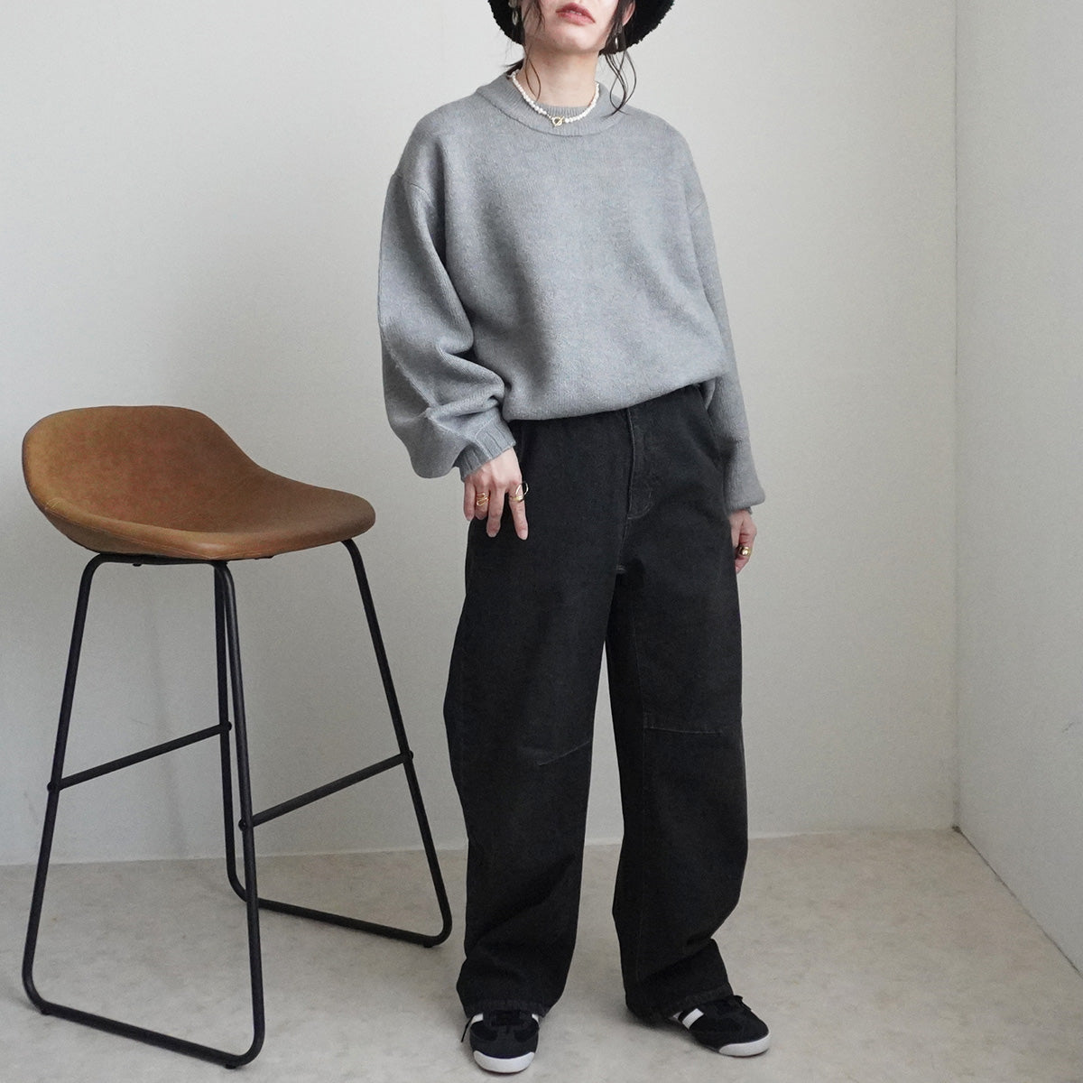 5GG天竺ニットプルオーバー