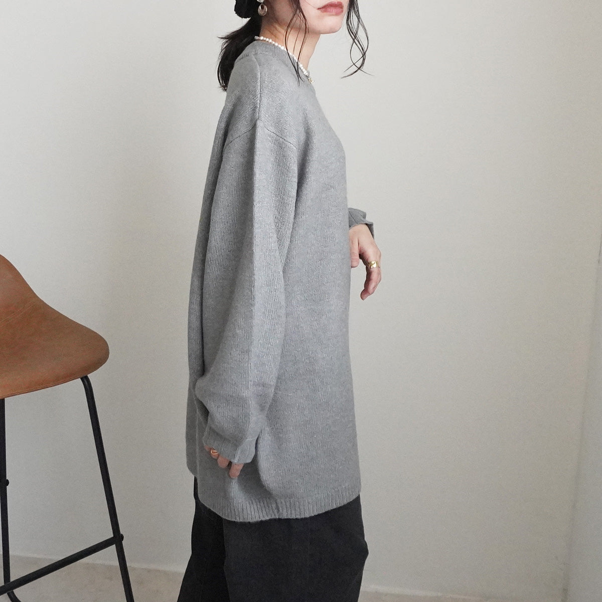 5GG天竺ニットプルオーバー