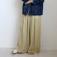 ドロストリネンワイドパンツ