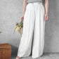 ドロストリネンワイドパンツ