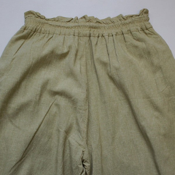 ドロストリネンワイドパンツ