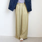 ドロストリネンワイドパンツ