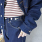 サイドスリットリサイクルデニムパンツ