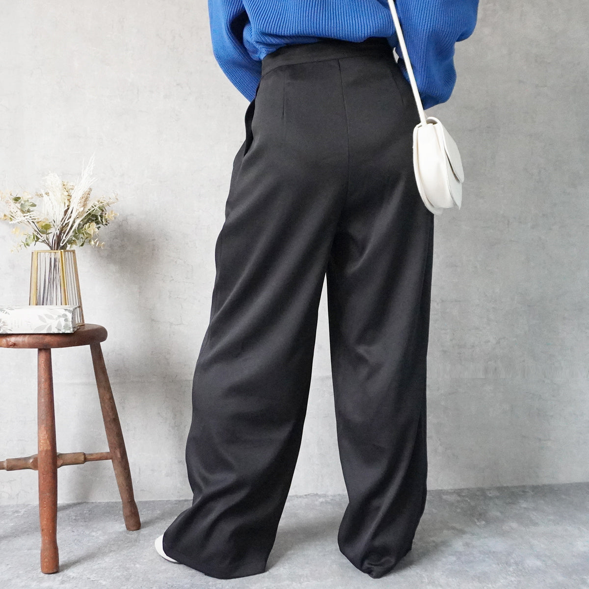 【先行予約】ラップワイドパンツ