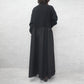 ポケット付きニットドッキングワンピ―ス