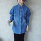 デニムオーバーシャツ