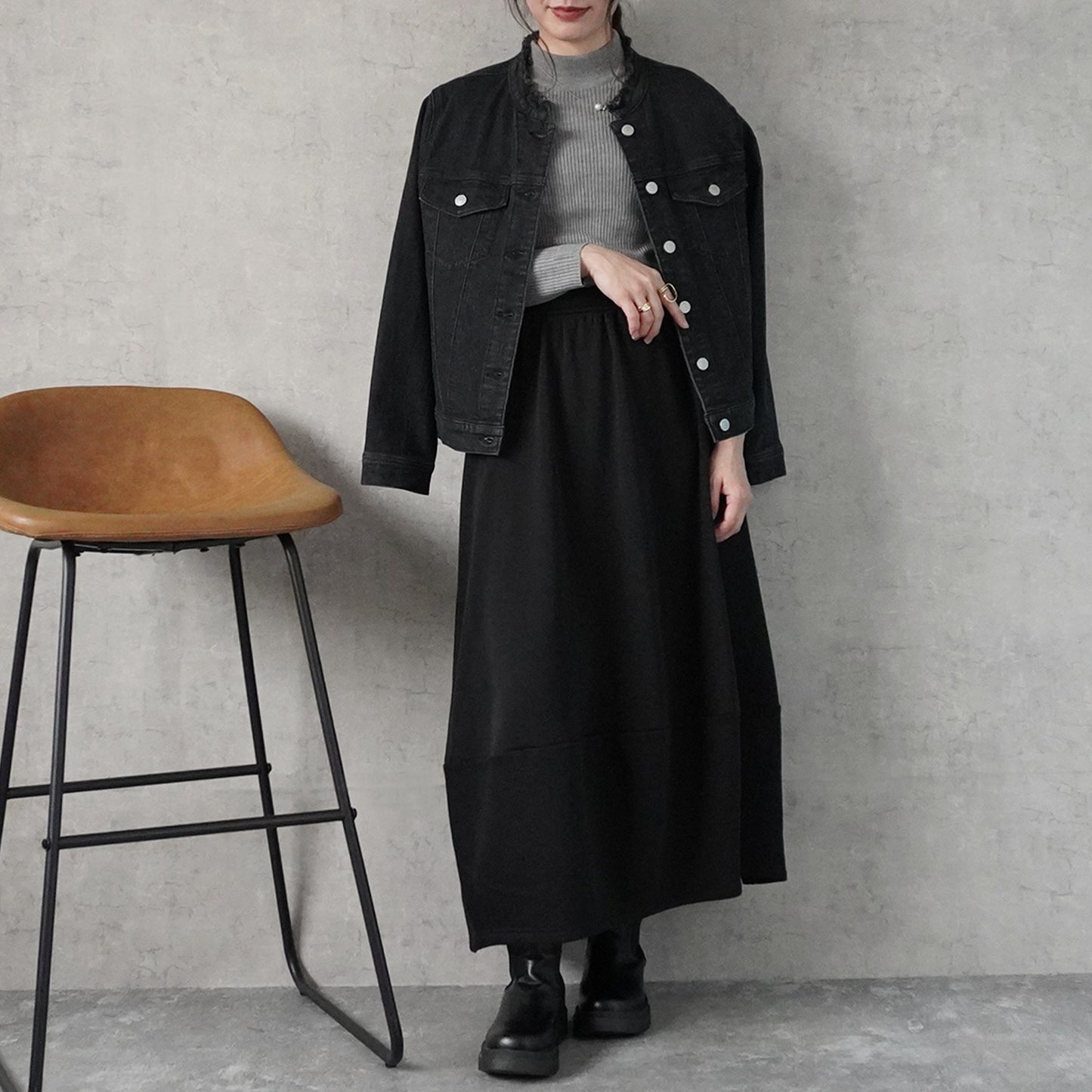 裏シャギーバルーンスカート