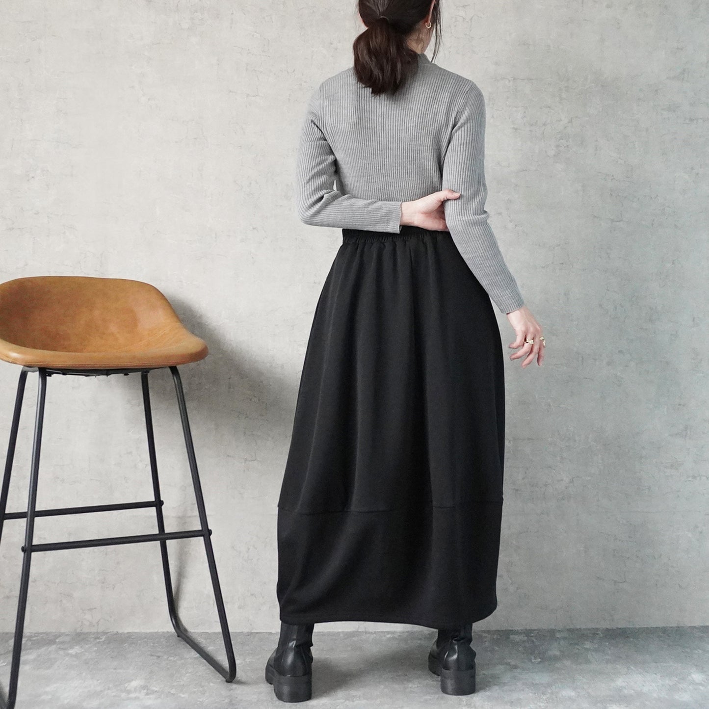 裏シャギーバルーンスカート