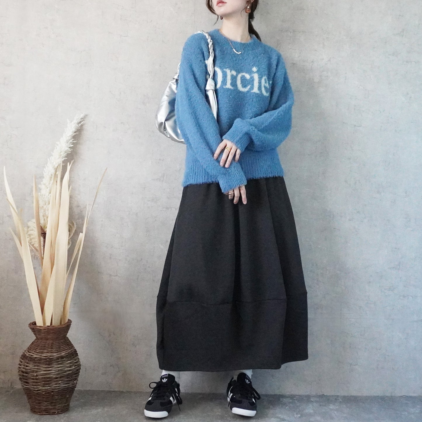 裏シャギーバルーンスカート