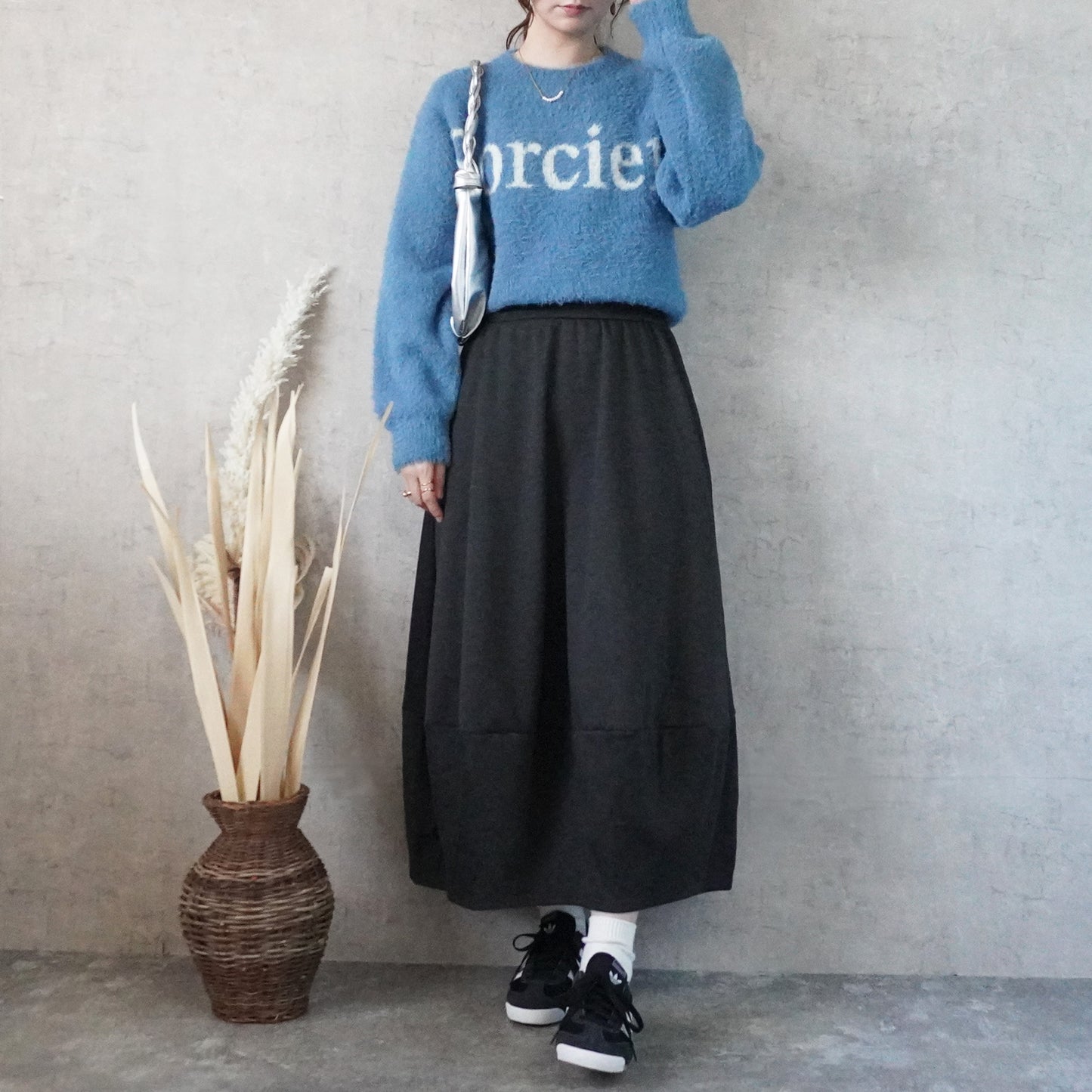 裏シャギーバルーンスカート