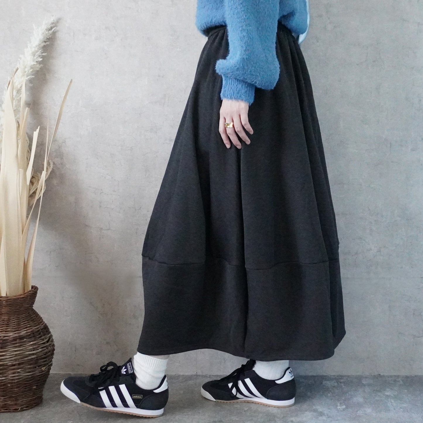 裏シャギーバルーンスカート