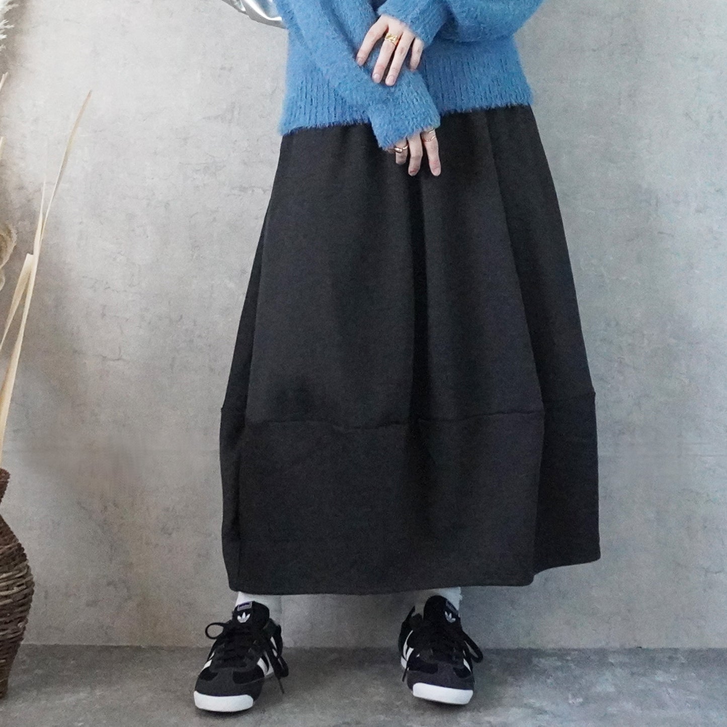 裏シャギーバルーンスカート