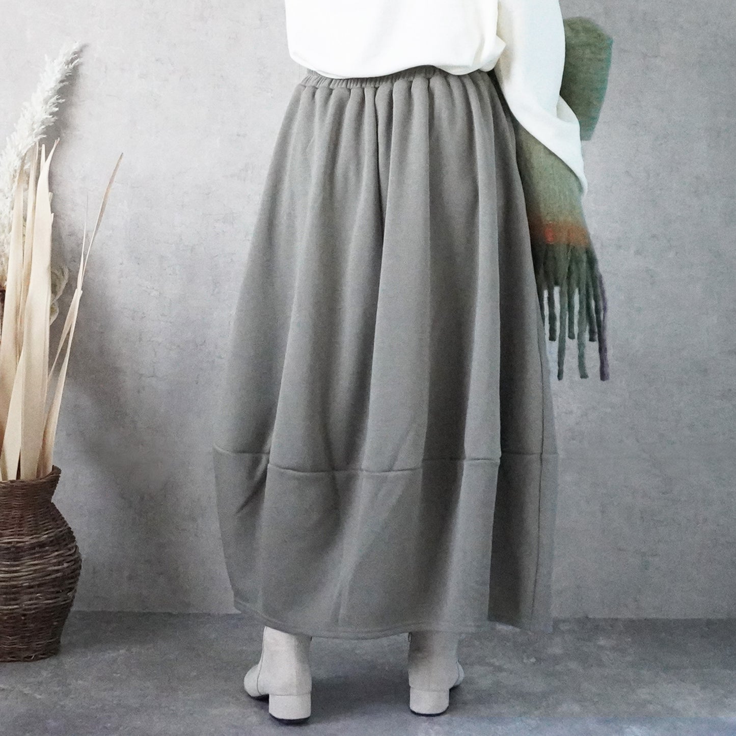 裏シャギーバルーンスカート