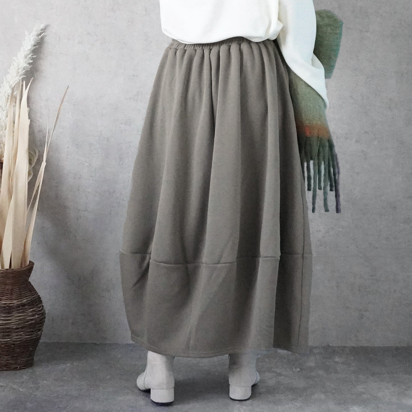 裏シャギーバルーンスカート