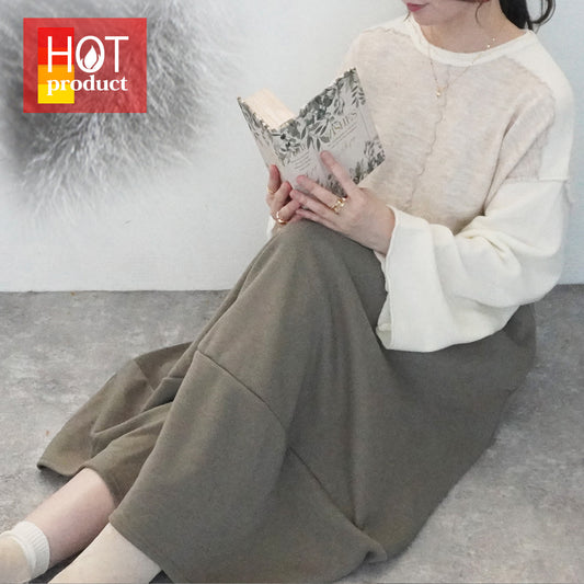 裏シャギーバルーンスカート