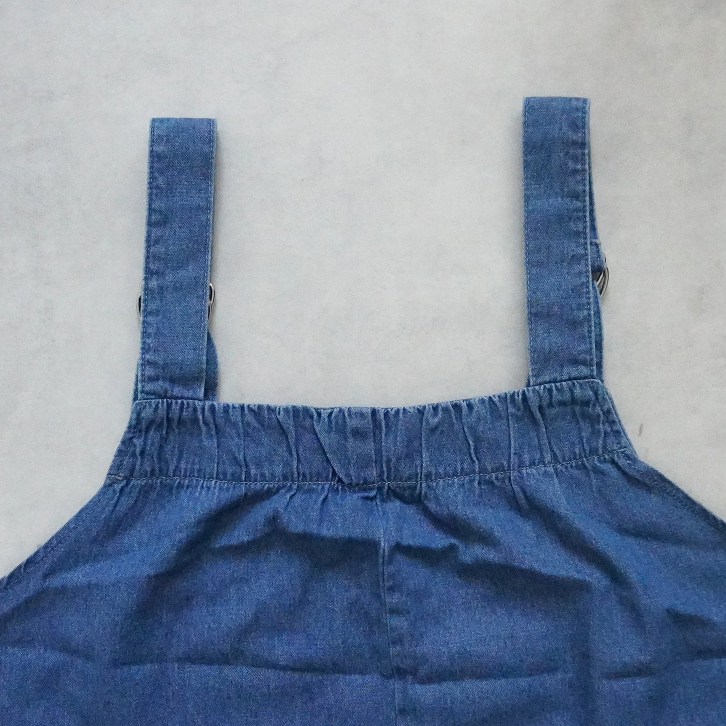 デニムフレアジャンパースカート