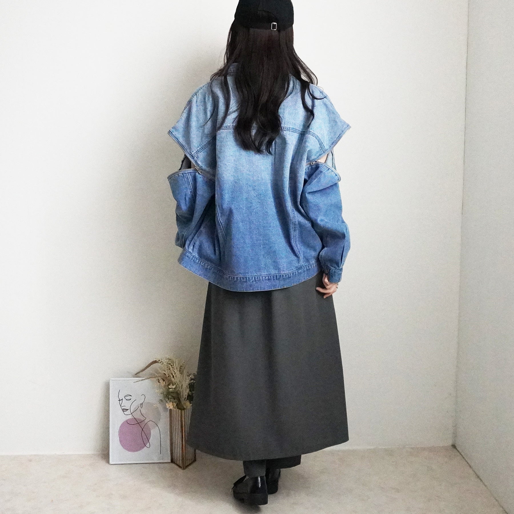 スカートレイヤードパンツ/ セレクトリベリー – SELECT LEVERY