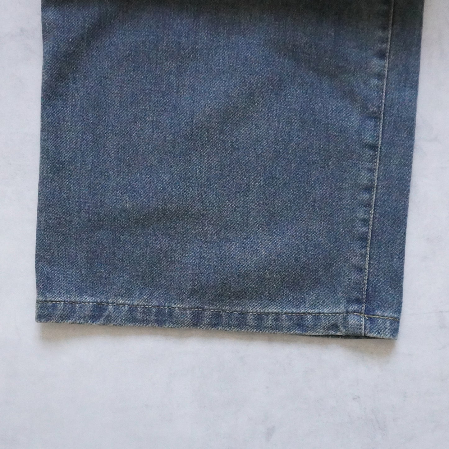 美脚スーパーワイドデニムパンツ