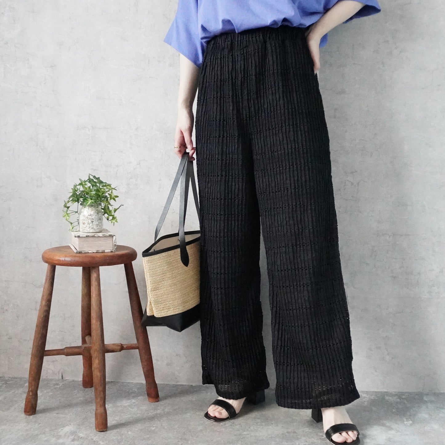 レースイージーパンツ【予約】