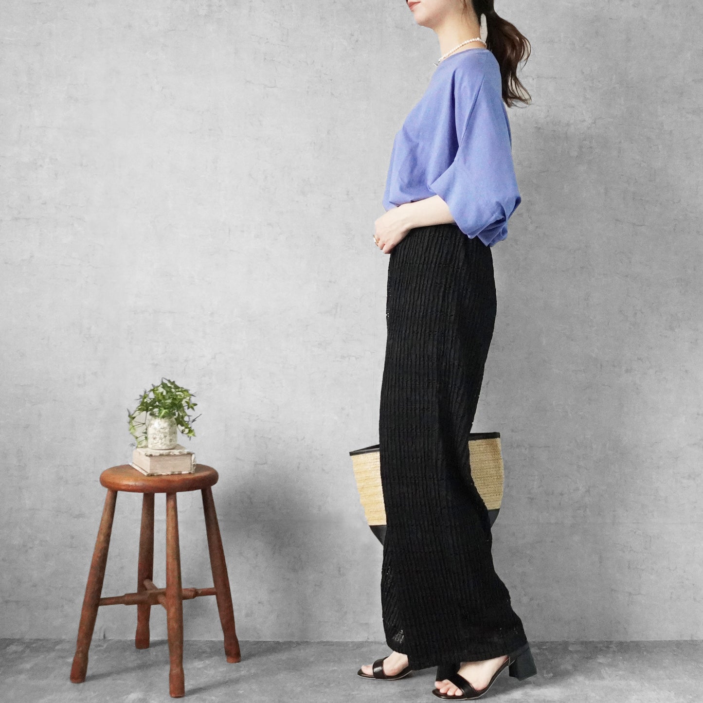 レースイージーパンツ【予約】