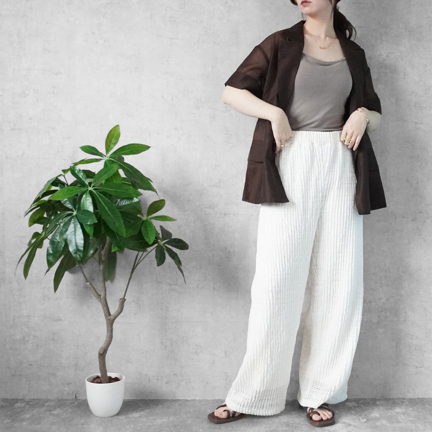 レースイージーパンツ【予約】