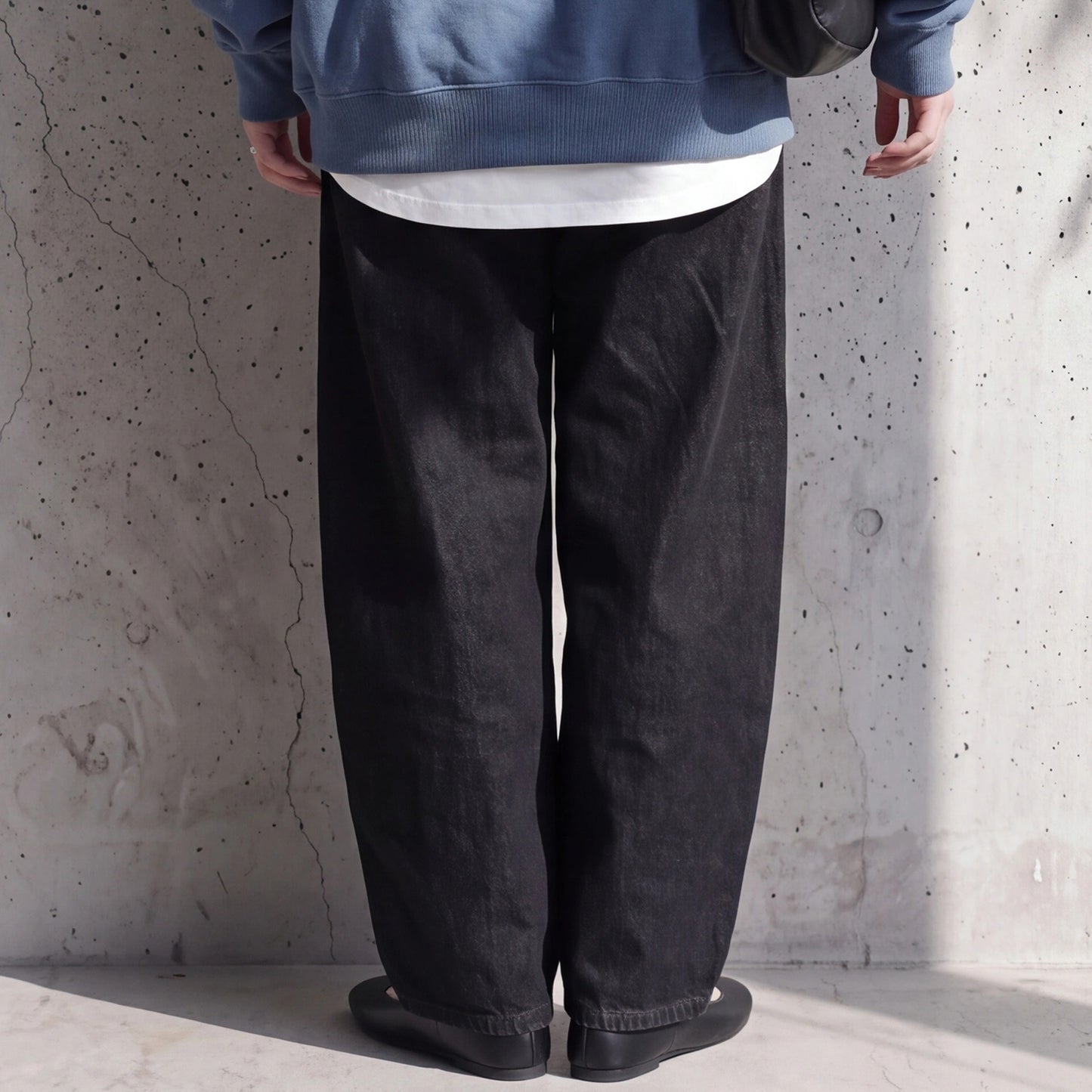 こなれソフトカーブデニムパンツ