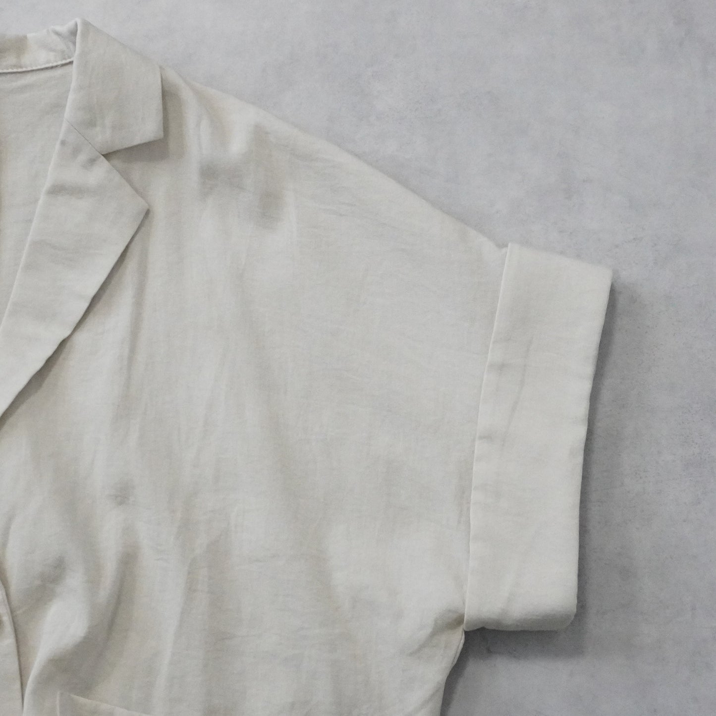 麻タッチテーラードジャケット