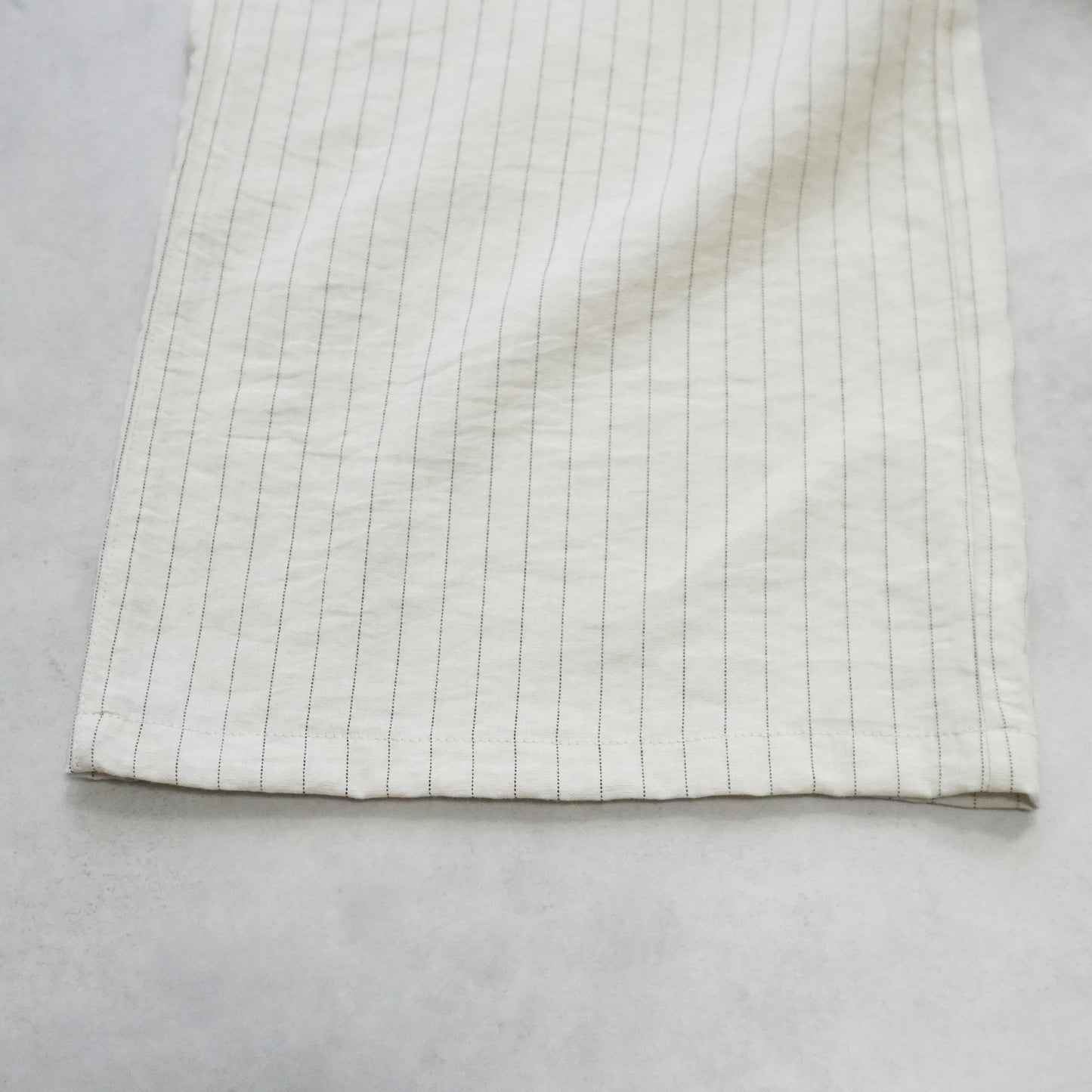 麻タッチワイドパンツ