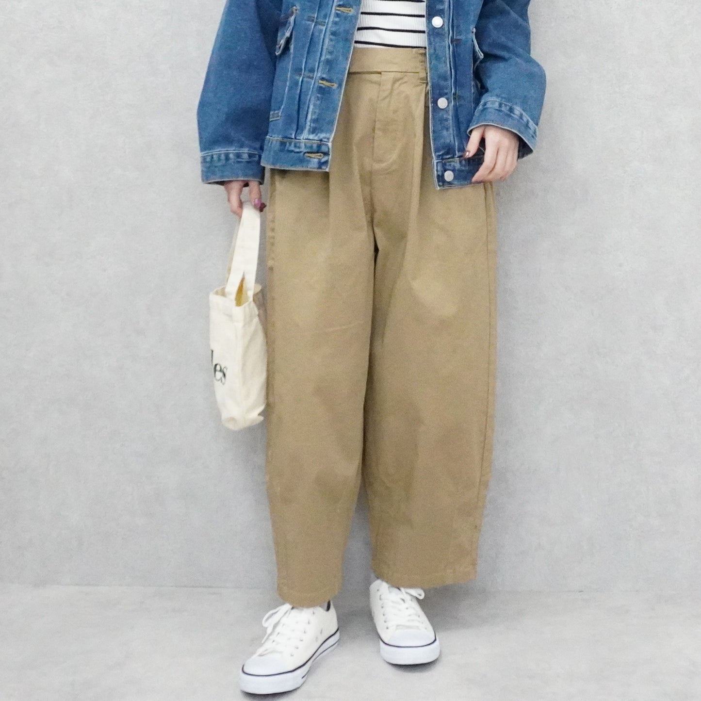 チノサーカスパンツ 股下丈58cm【一部予約】