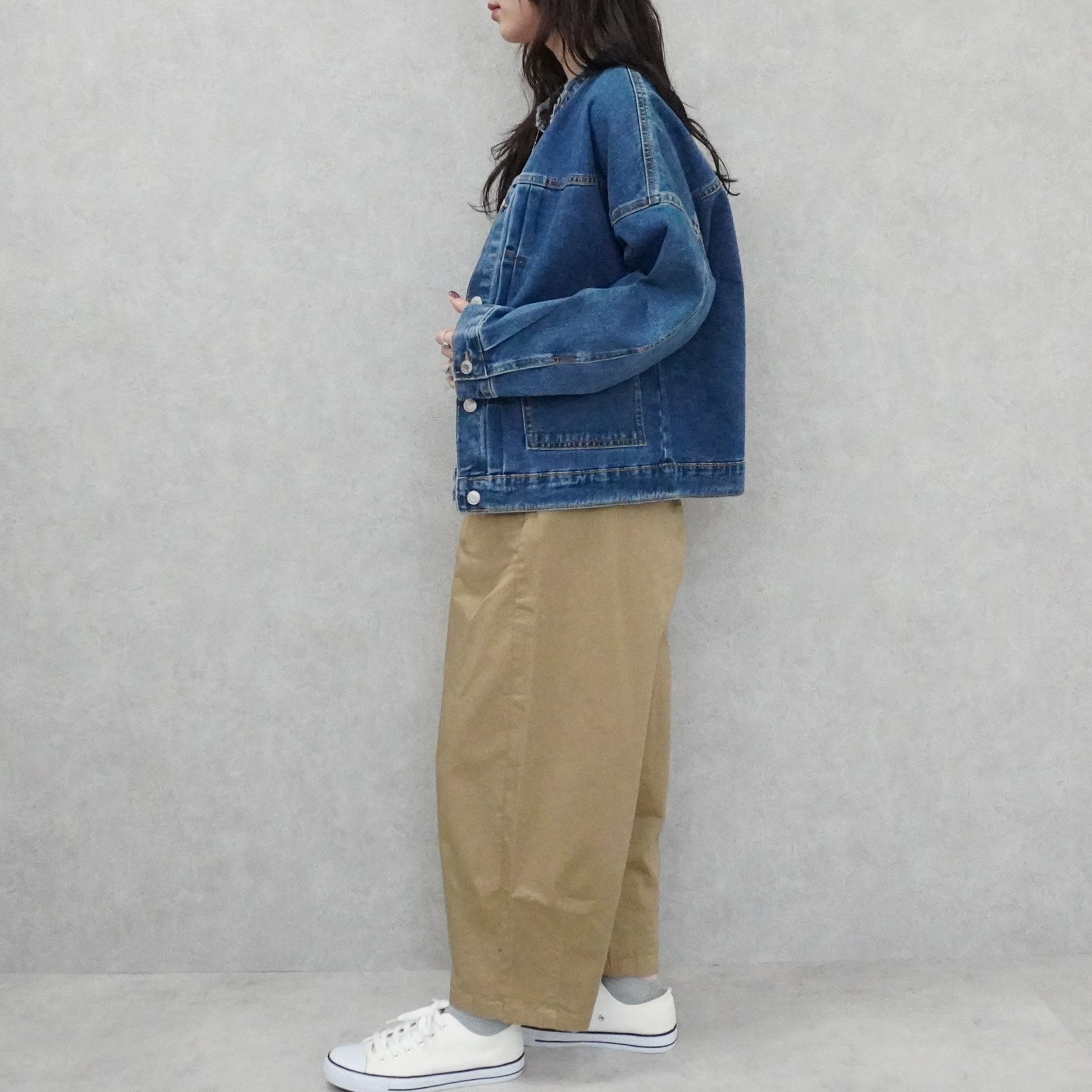 【新品】MAHF スノーチノサーカスパンツ カーキ L FREAK'S STORE｜ワイドシルエット ミリタリーサーカスパンツ/スノー