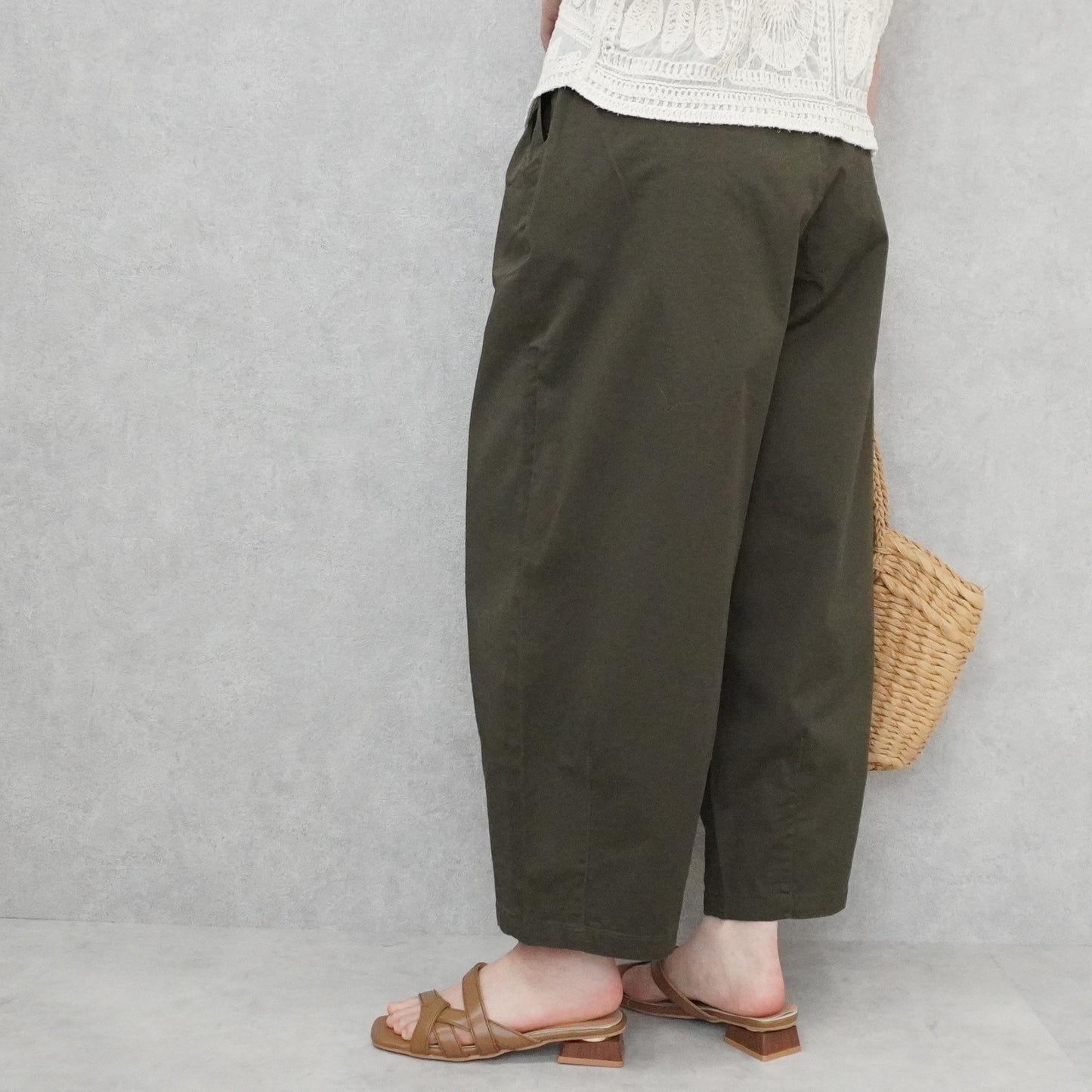 チノサーカスパンツ 股下丈58cm【一部予約】