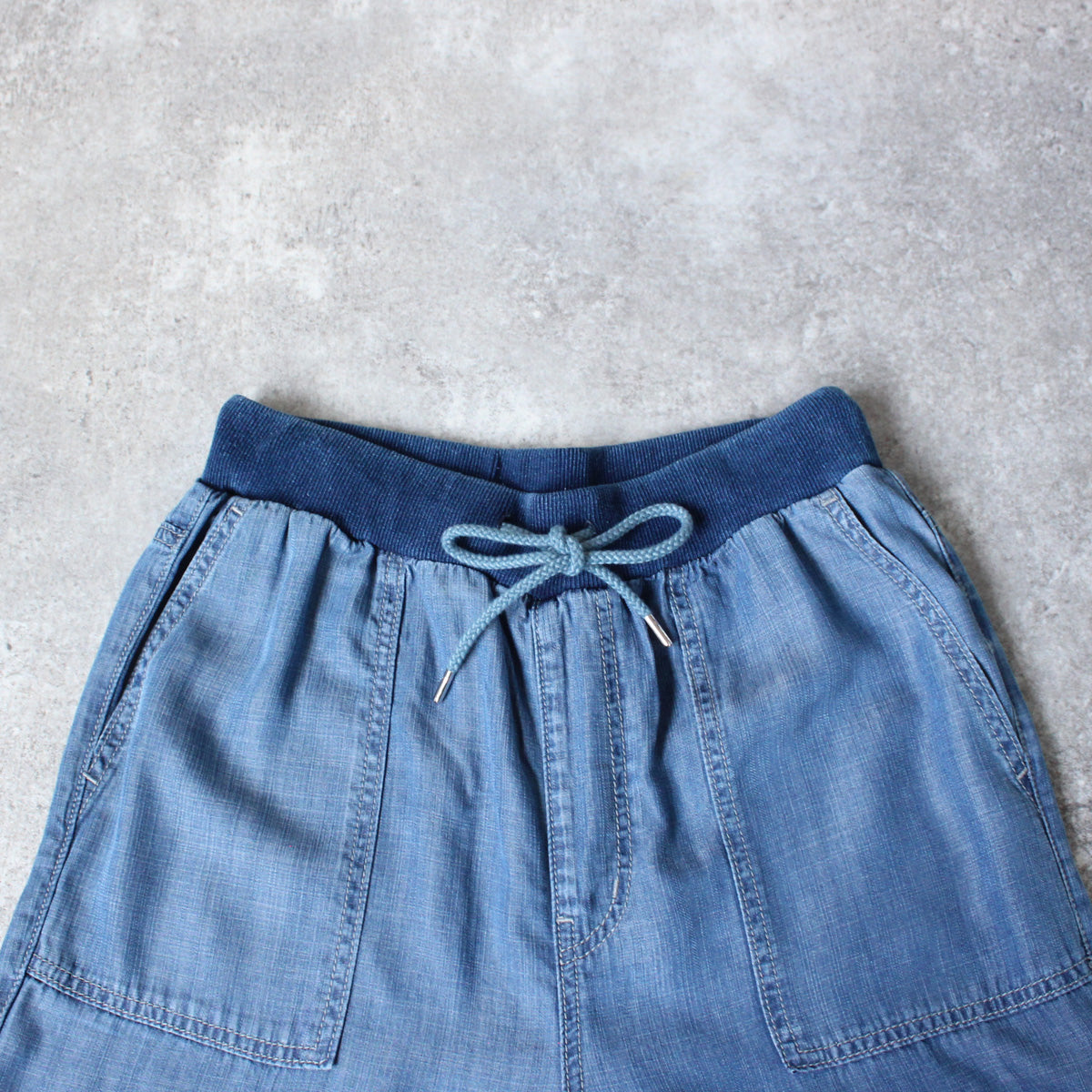 ウエストリブベイカーワイドパンツ