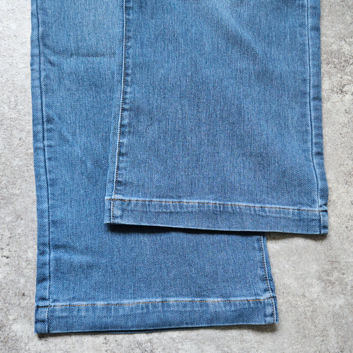 AIRジョグデニムウエストリブワイドパンツ【予約】