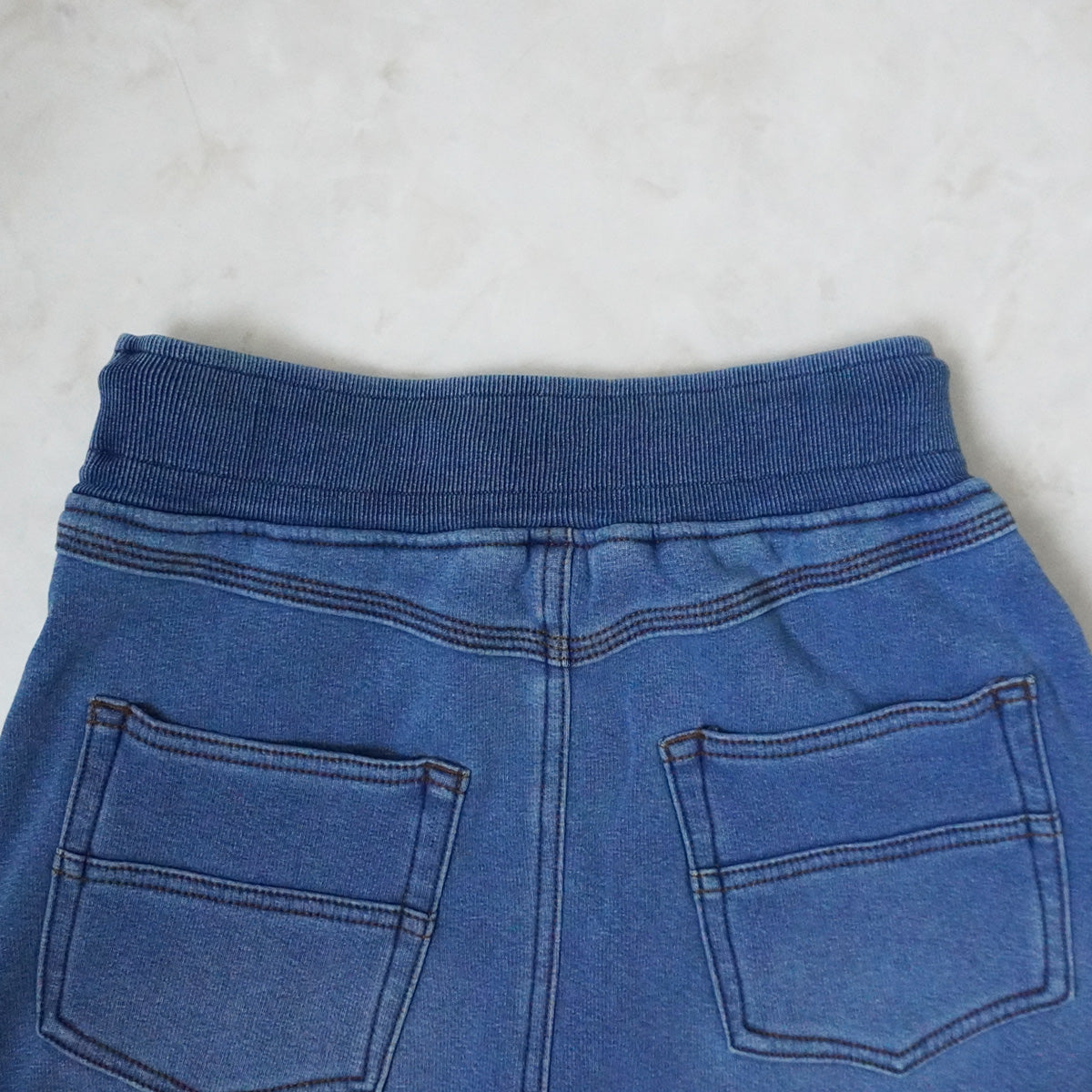 裏シャギーデニムスカート