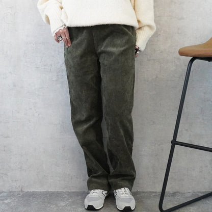 コーデュロイストレートパンツ