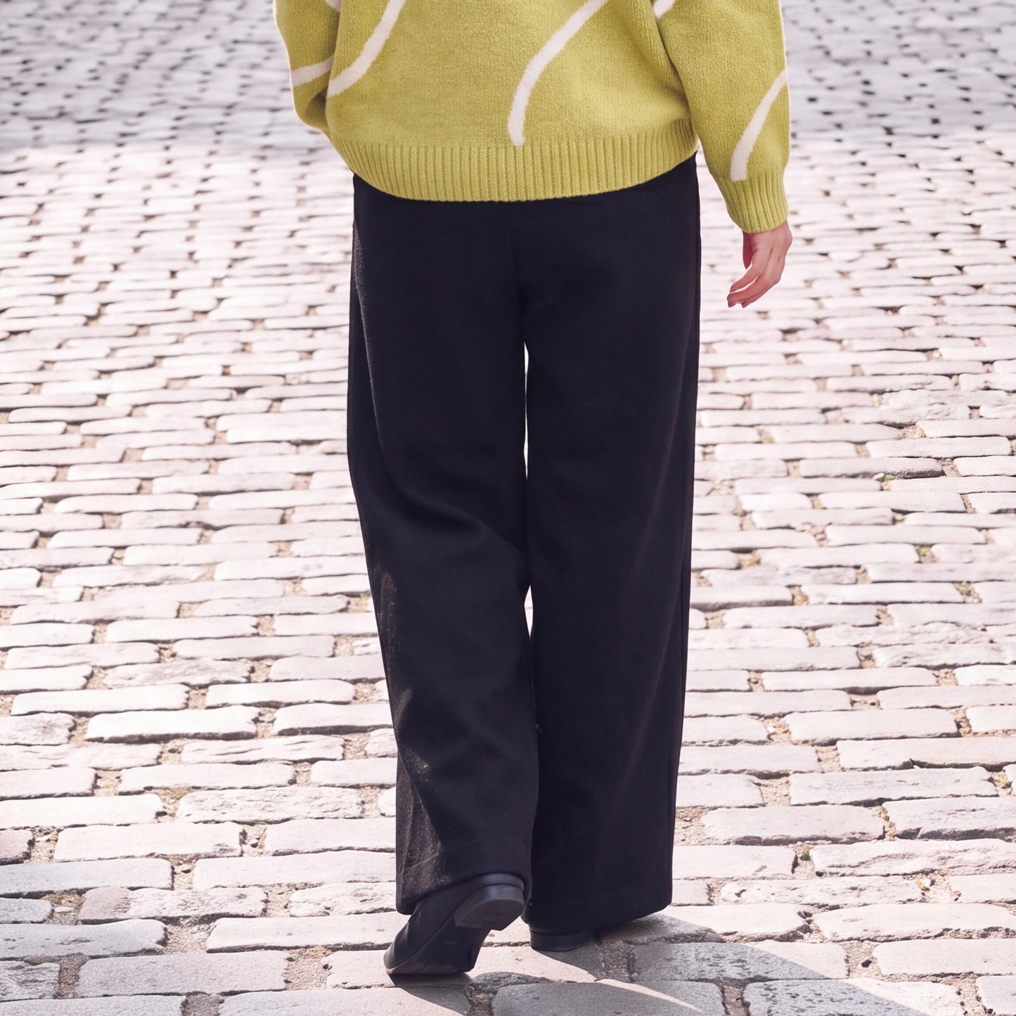 ウールライクタックパンツ