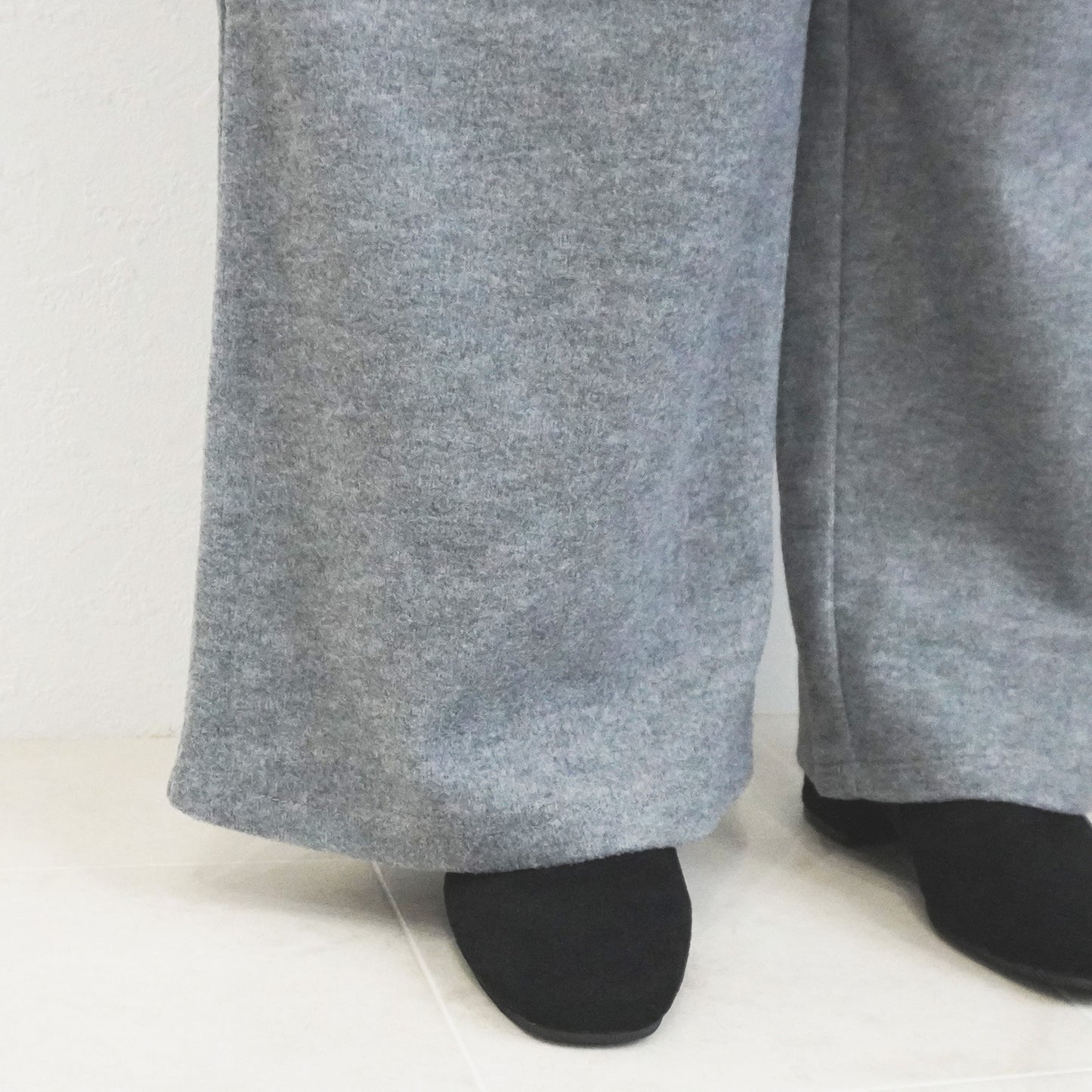 ウールライクタックパンツ