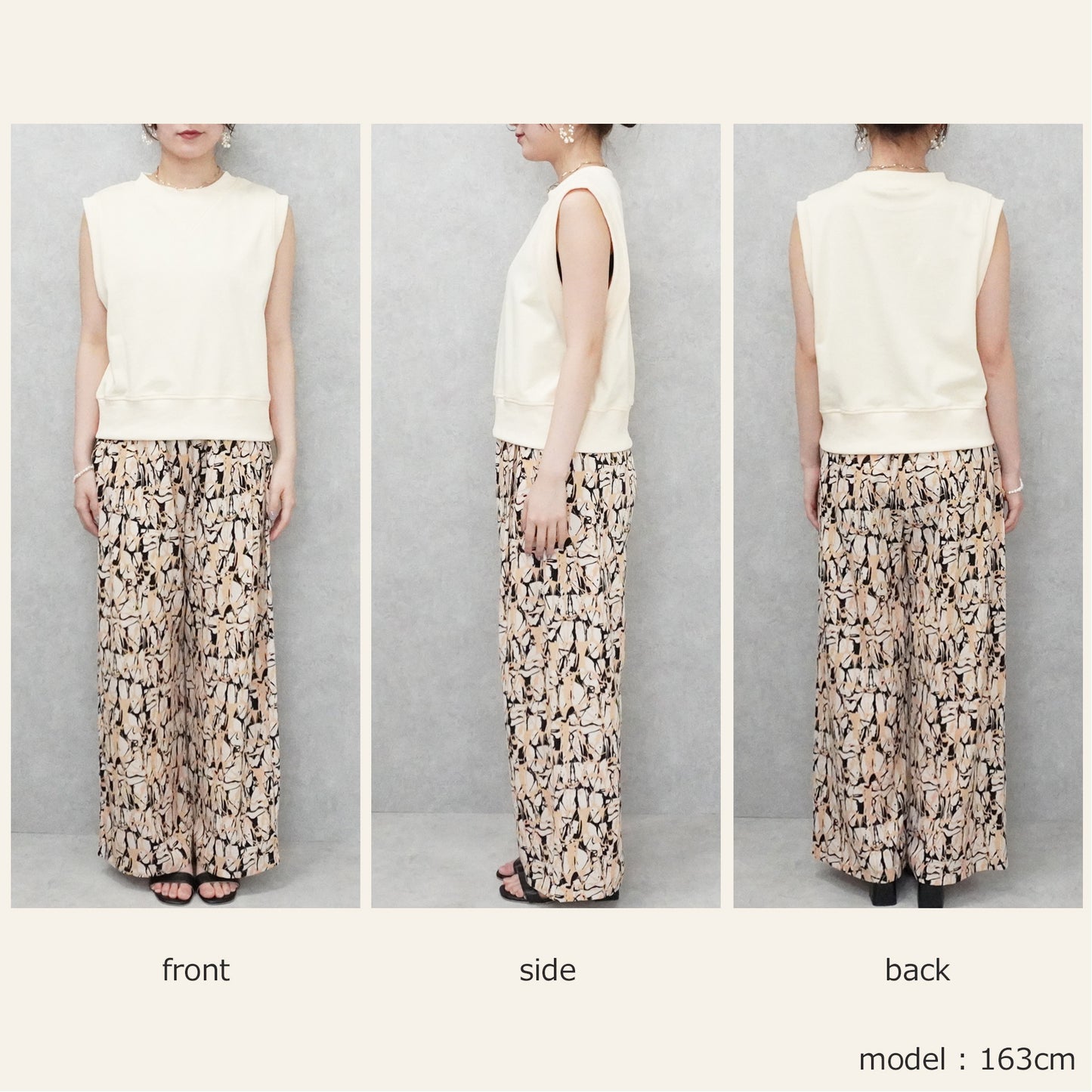 天竺ヘビーオンスノースリーブプルオーバー