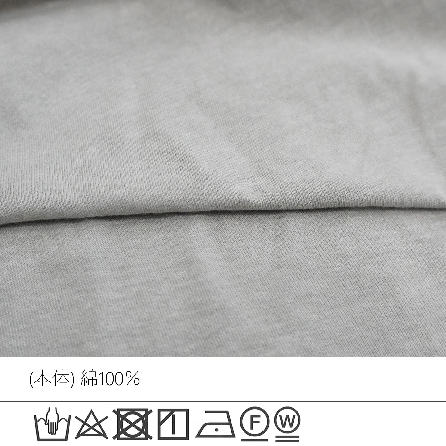 ピグメント刺繡天竺Tシャツ