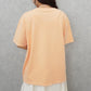 ピグメント刺繡天竺Tシャツ