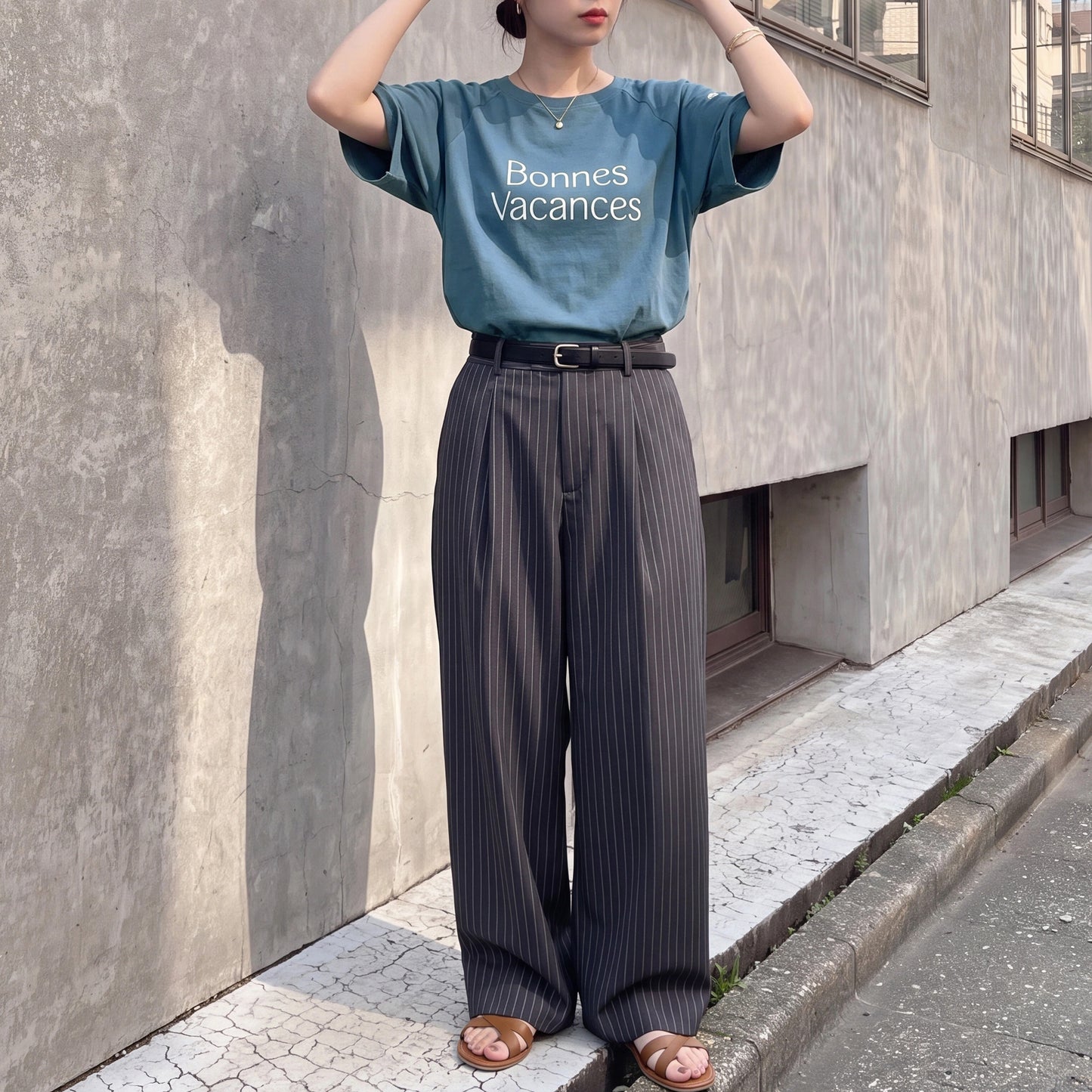 メッシュワイドプルオーバー