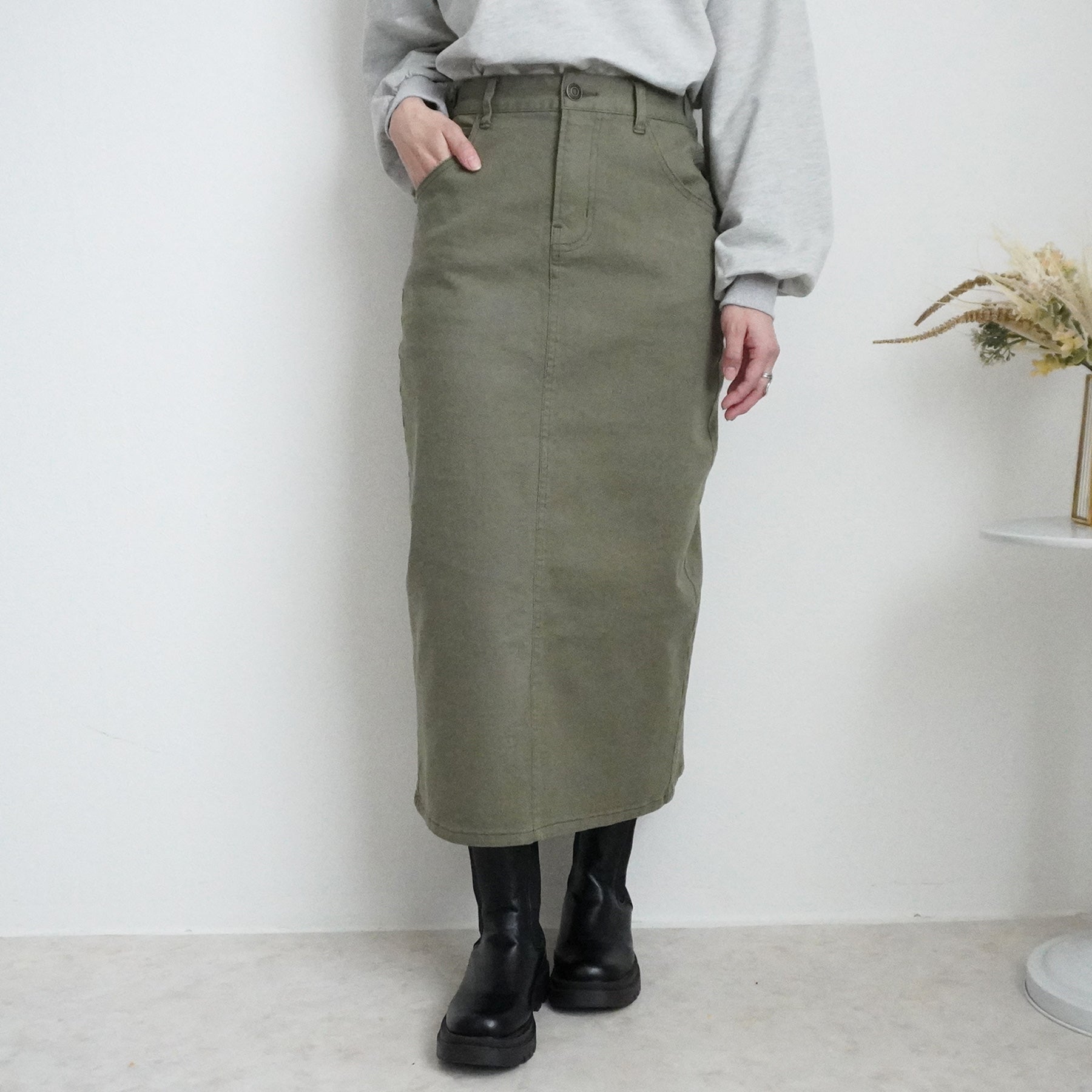 ♥️新品未使用♥️MICALLEMICALLE デニムドッキングロングスカートフリー リサイクルデニム ロングスカート / セレクトリベリー – SELECT LEVERY