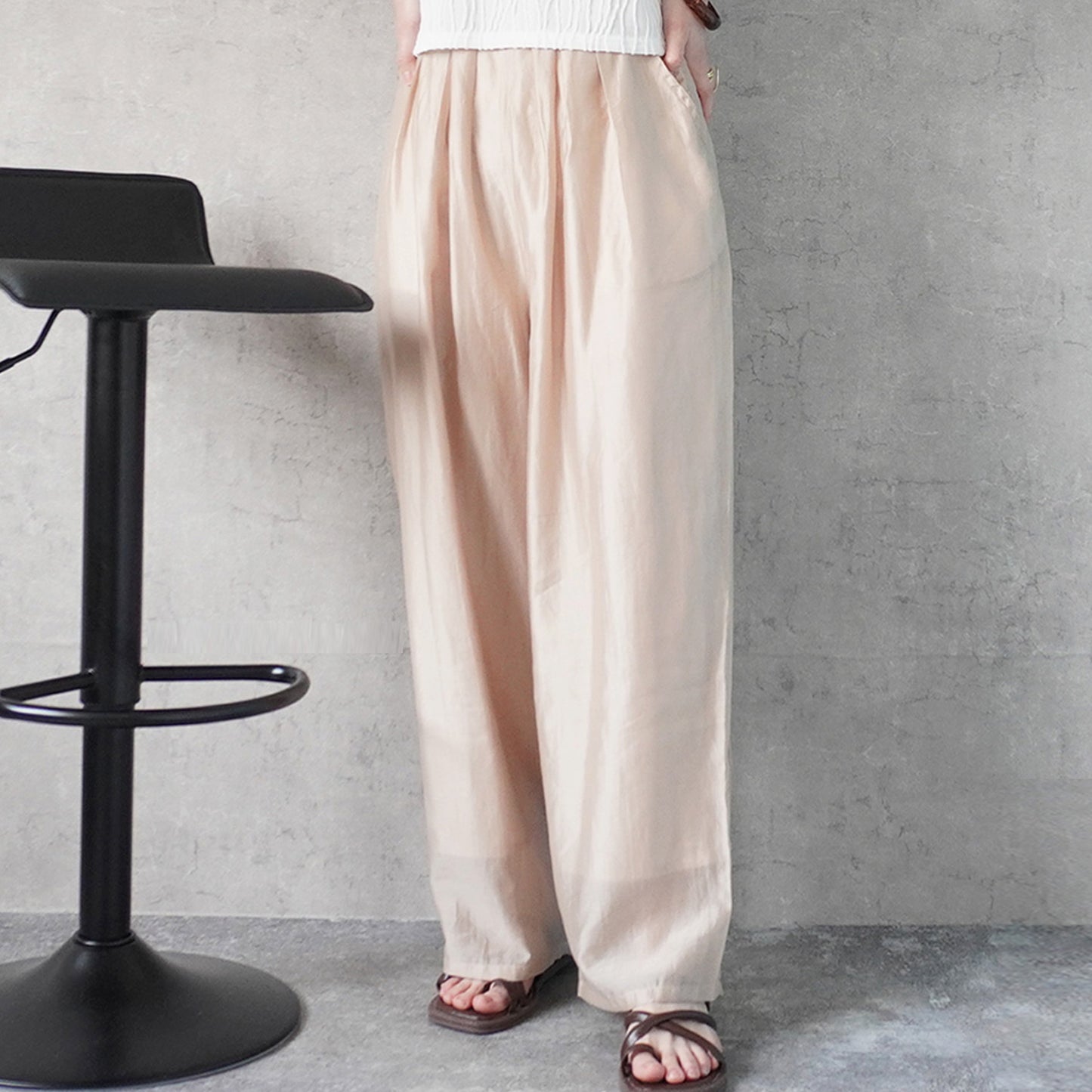 シアーカーブパンツ