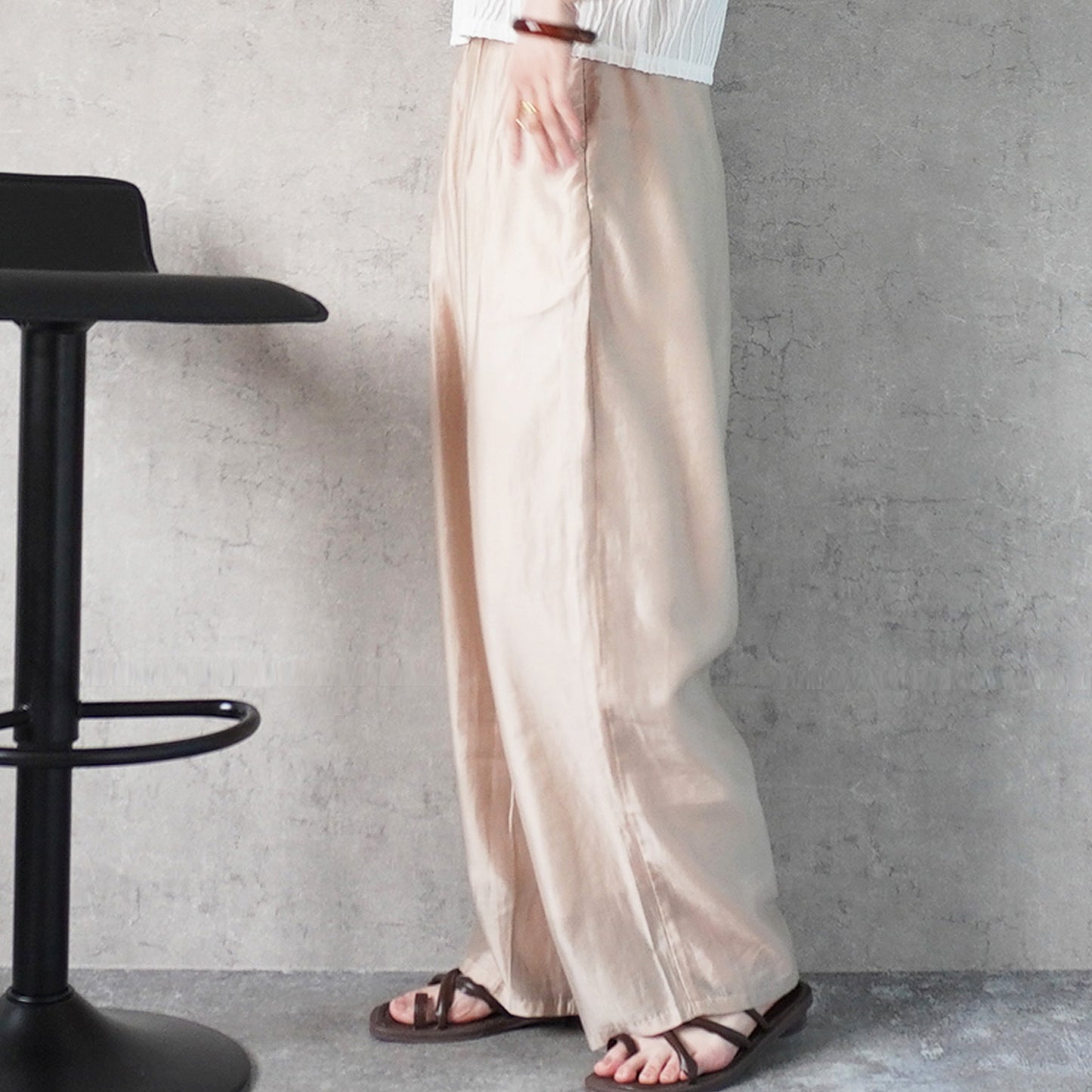 シアーカーブパンツ